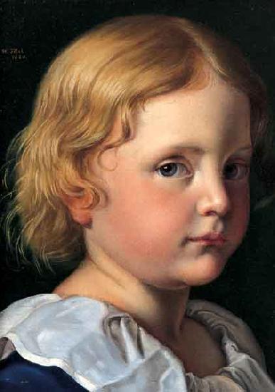 Anton Wilhelm Tischbein Kinderbildnis oil painting image